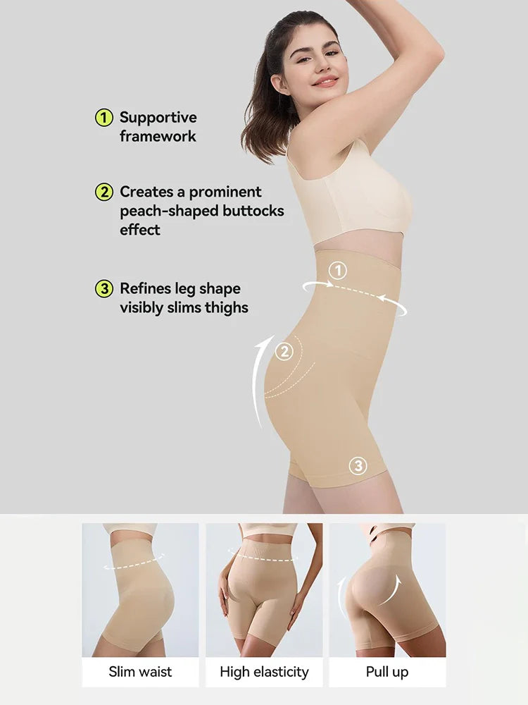 Short gainant ventre plat pour femme