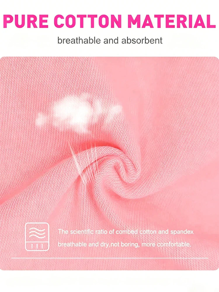 Lot de 12 culottes taille haute – Sous-vêtements doux et respirants