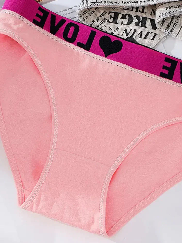 Lot de 12 culottes taille haute – Sous-vêtements doux et respirants