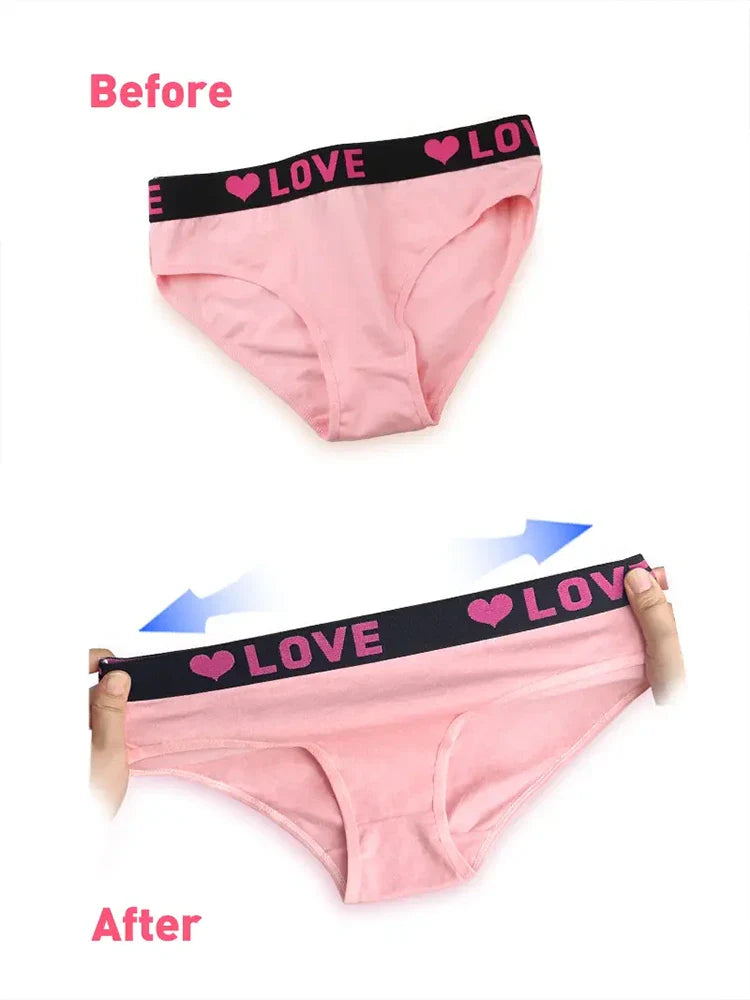 Lot de 12 culottes taille haute – Sous-vêtements doux et respirants