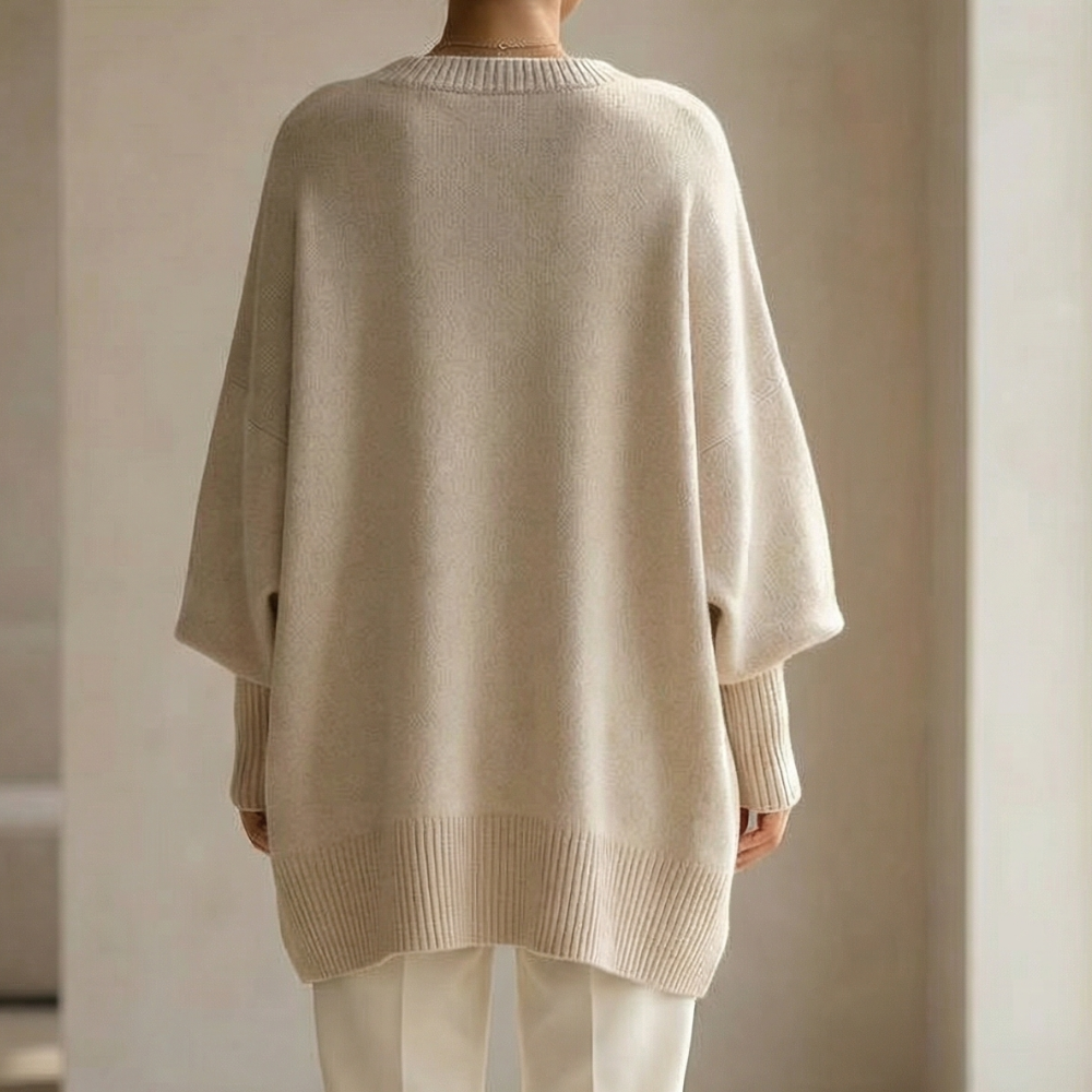 Pull oversize en maille Rachel - Maison Flavigny