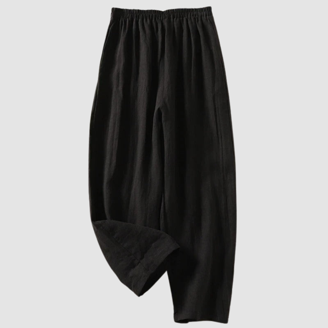 Pantalon large taille haute Mya - Maison Flavigny