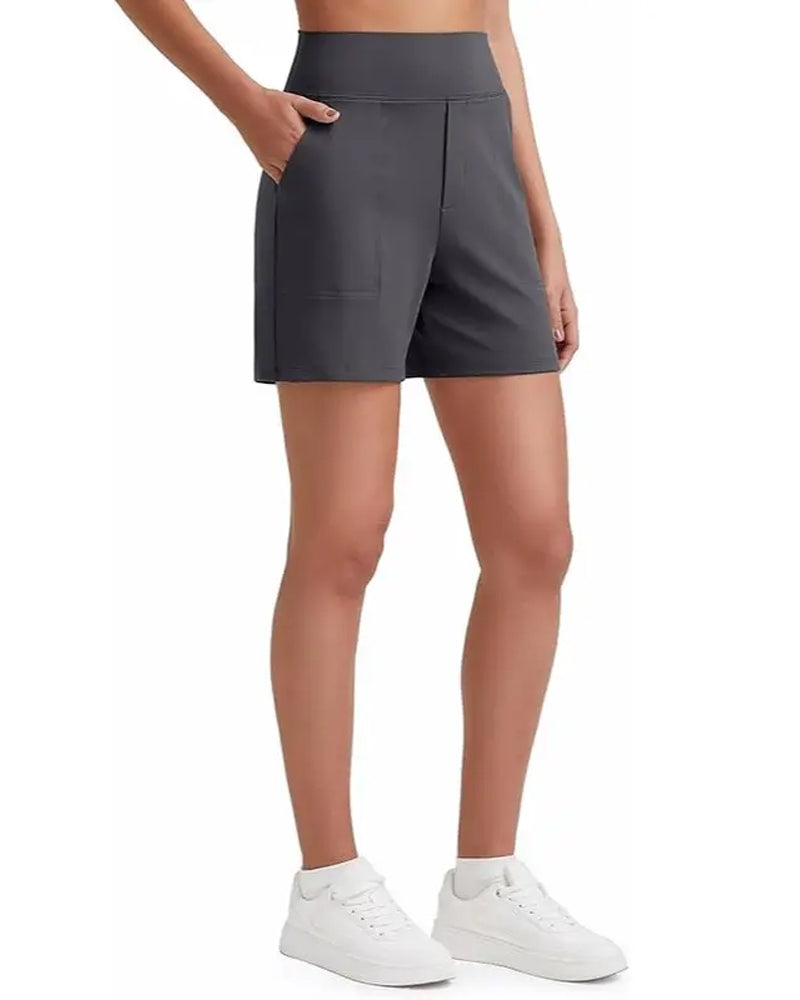 Short léger taille haute - Maison Flavigny