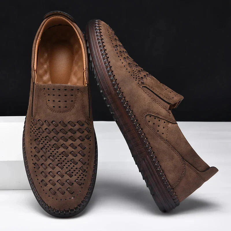 Mocassins en cuir Watford - Maison Flavigny