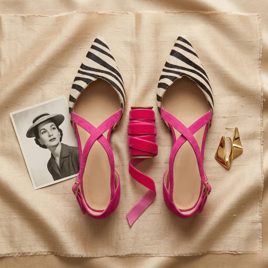 Ballerines à brides Fern - Maison Flavigny