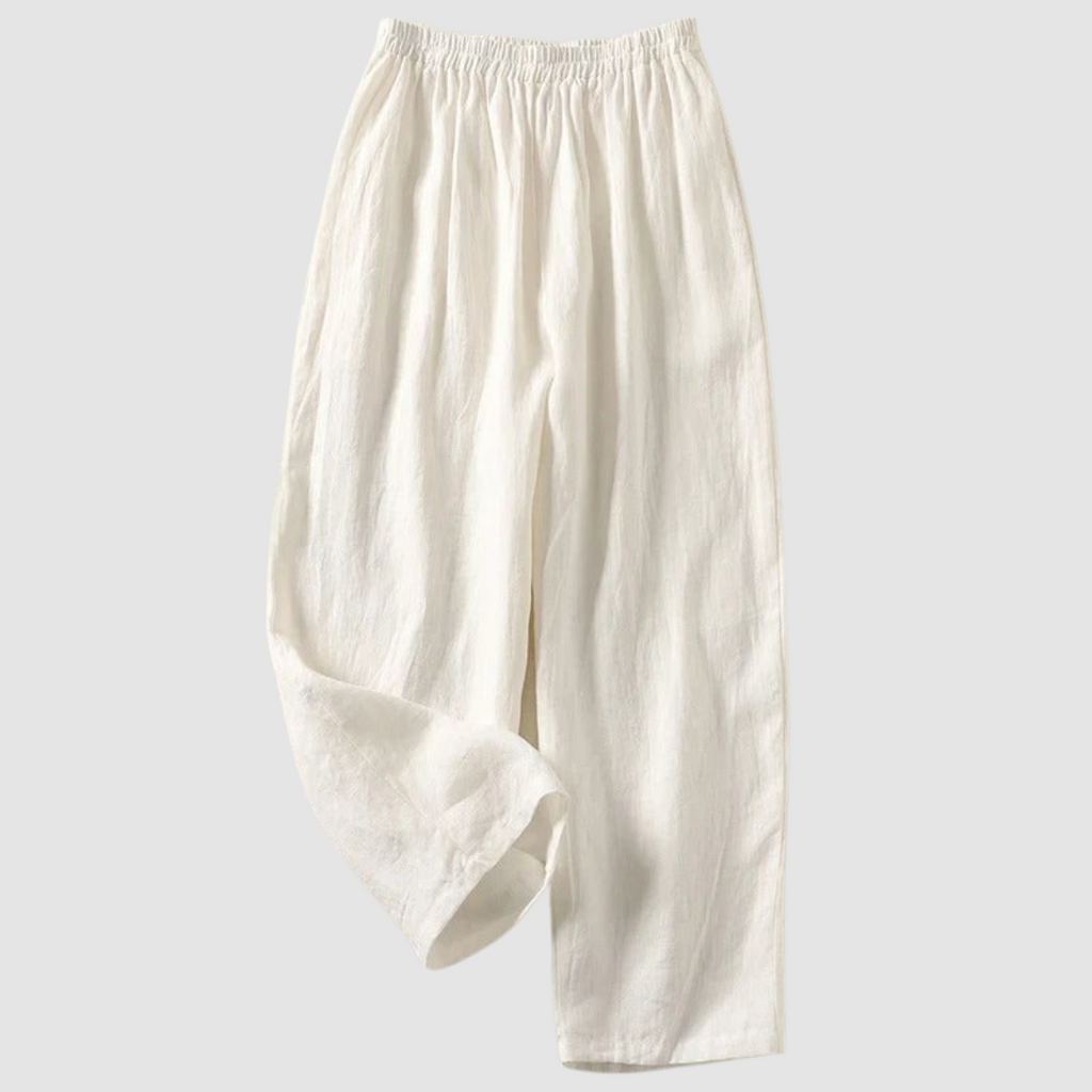 Pantalon large taille haute Mya - Maison Flavigny