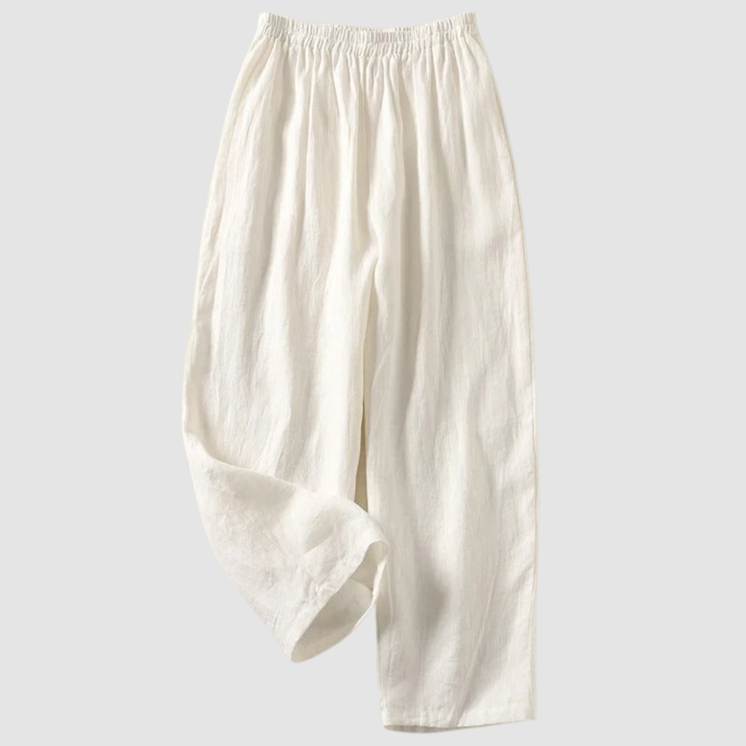 Pantalon large taille haute Mya - Maison Flavigny