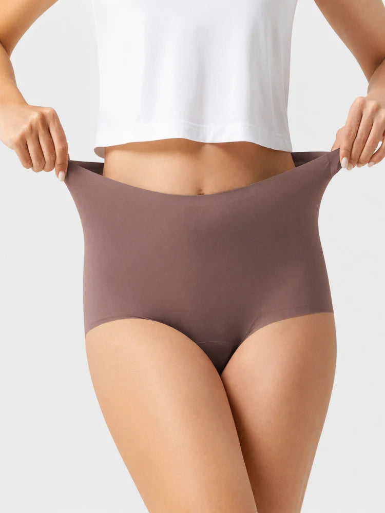 Lot de 5 culottes taille haute sans coutures