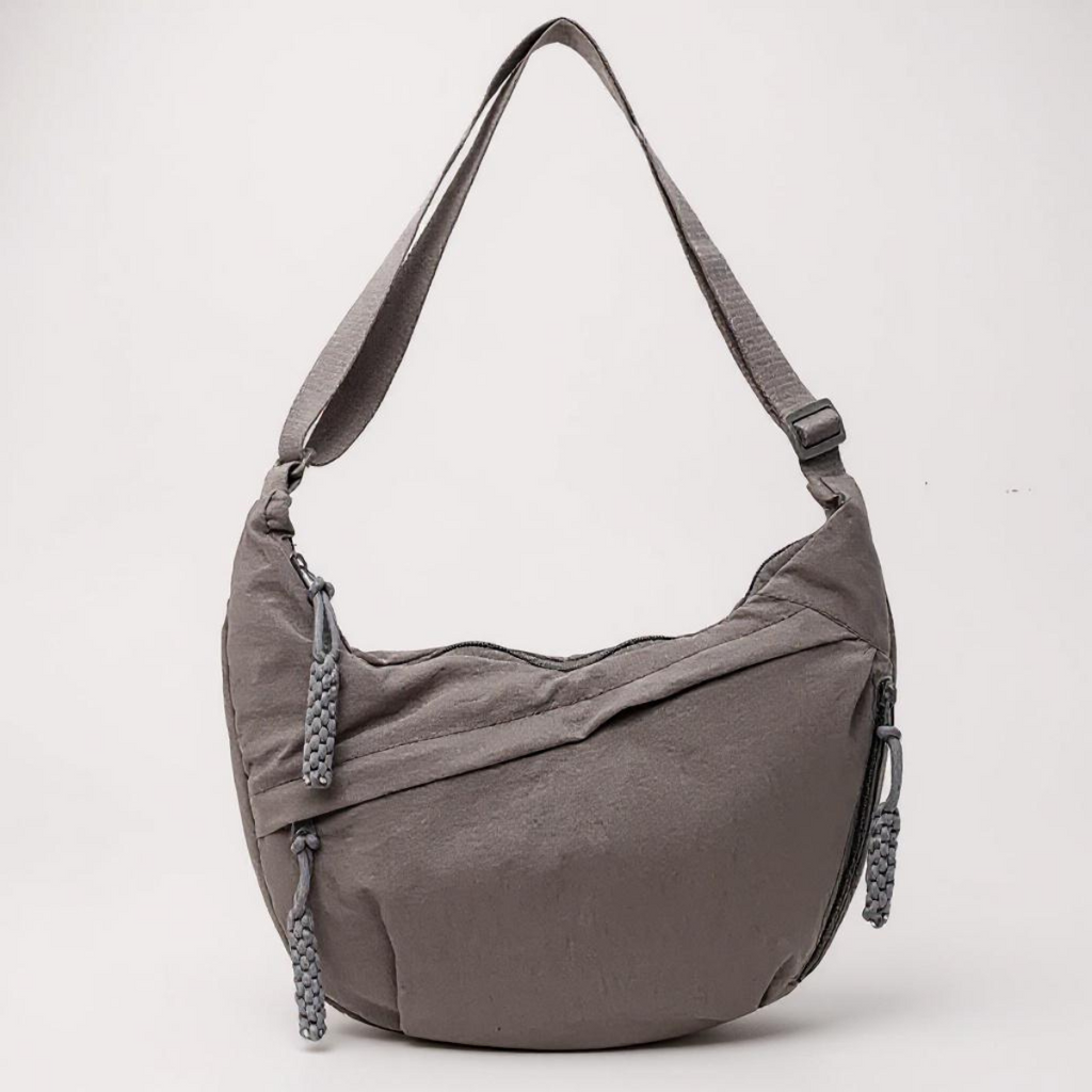 Sac porté épaule multi-poches en nylon Malia - Maison Flavigny