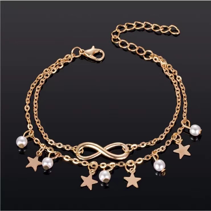 Bracelet de cheville ajustable Brielle - Maison Flavigny
