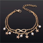Bracelet de cheville ajustable Brielle - Maison Flavigny