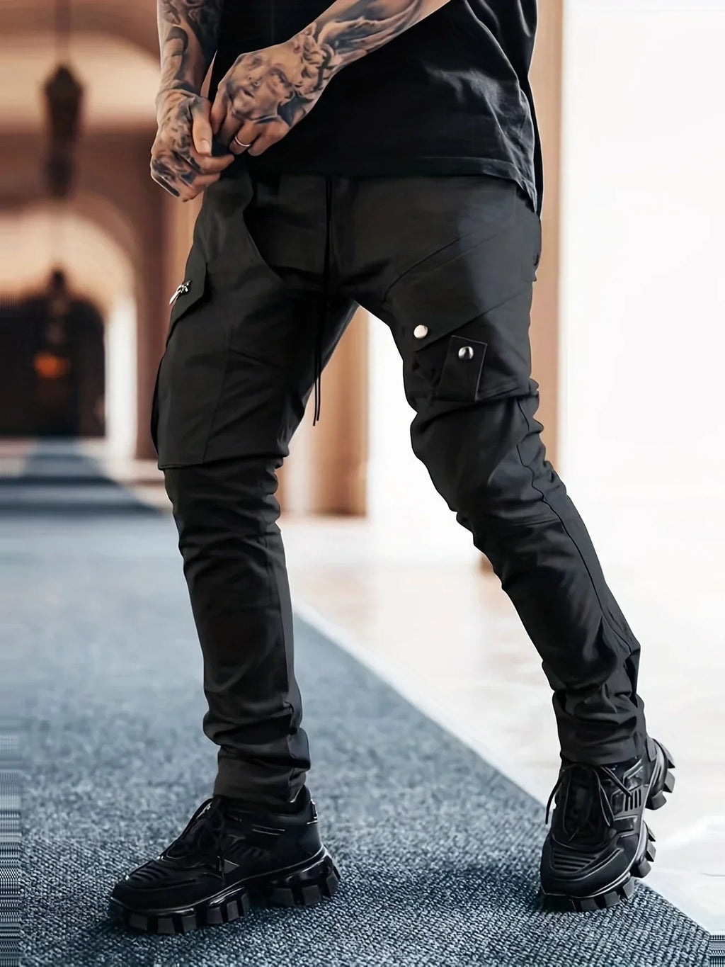 Pantalon cargo Arkan - Maison Flavigny