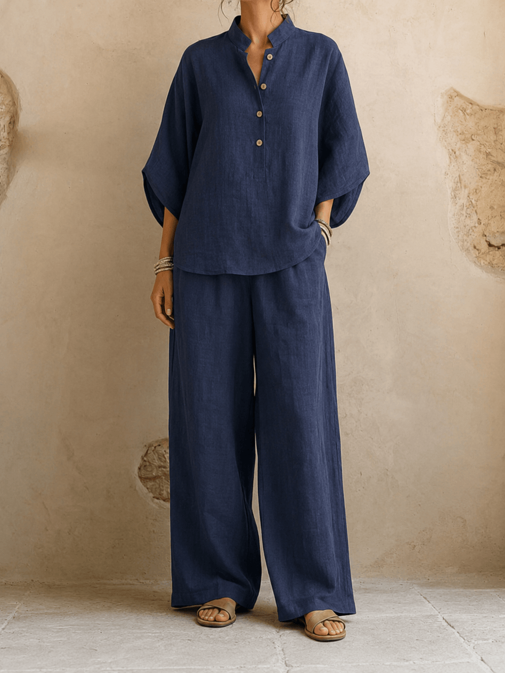 Pantalon large Maribel - Maison Flavigny