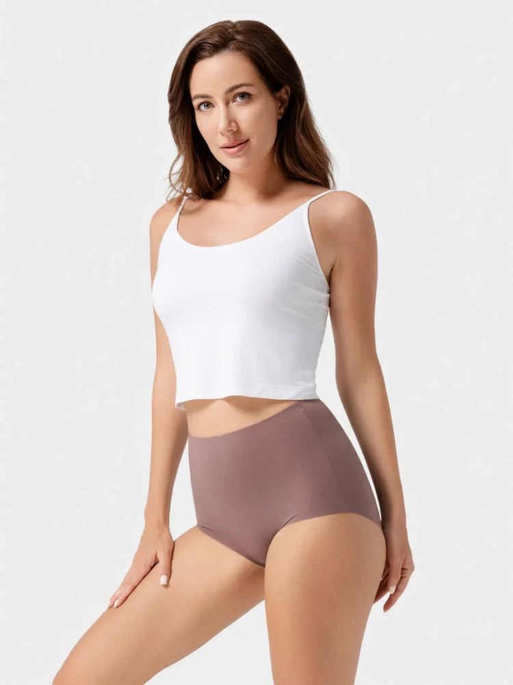 Lot de 5 culottes taille haute sans coutures