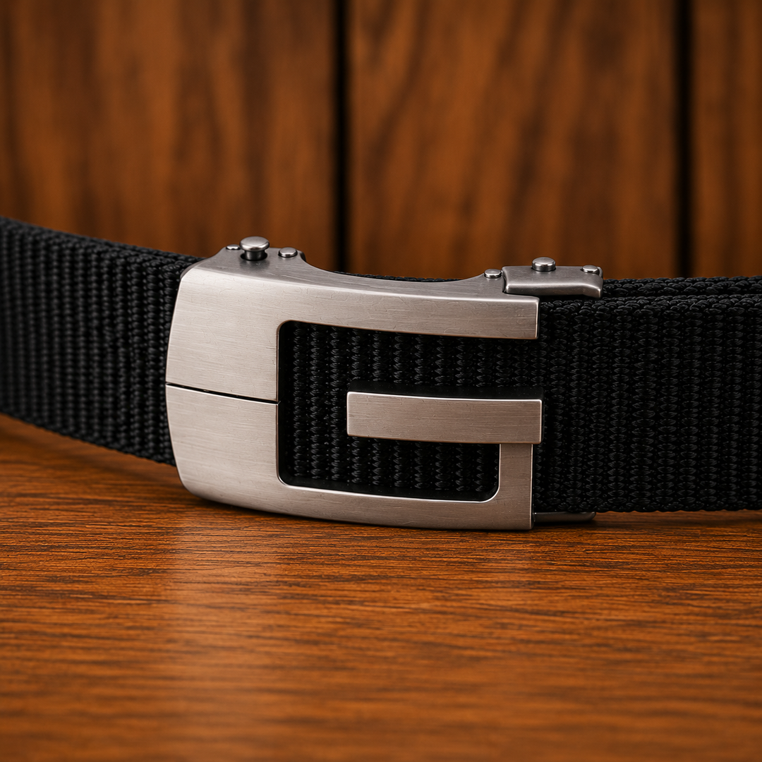 Ceinture automatique à boucle métal - Maison Flavigny