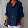 Blouse en lin Noora - Maison Flavigny
