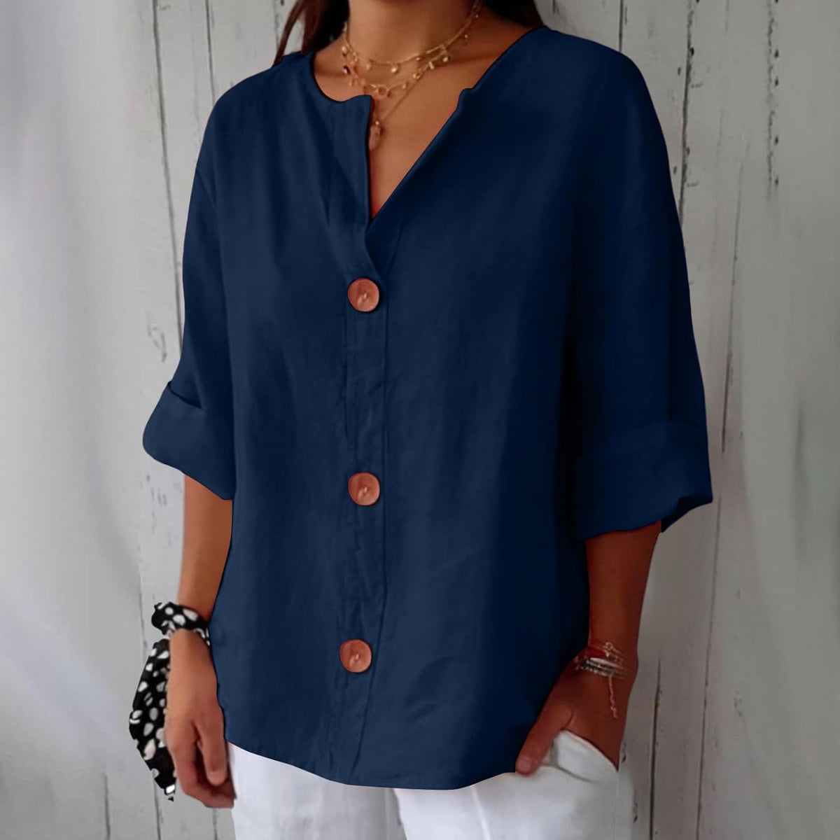 Blouse en lin Noora - Maison Flavigny