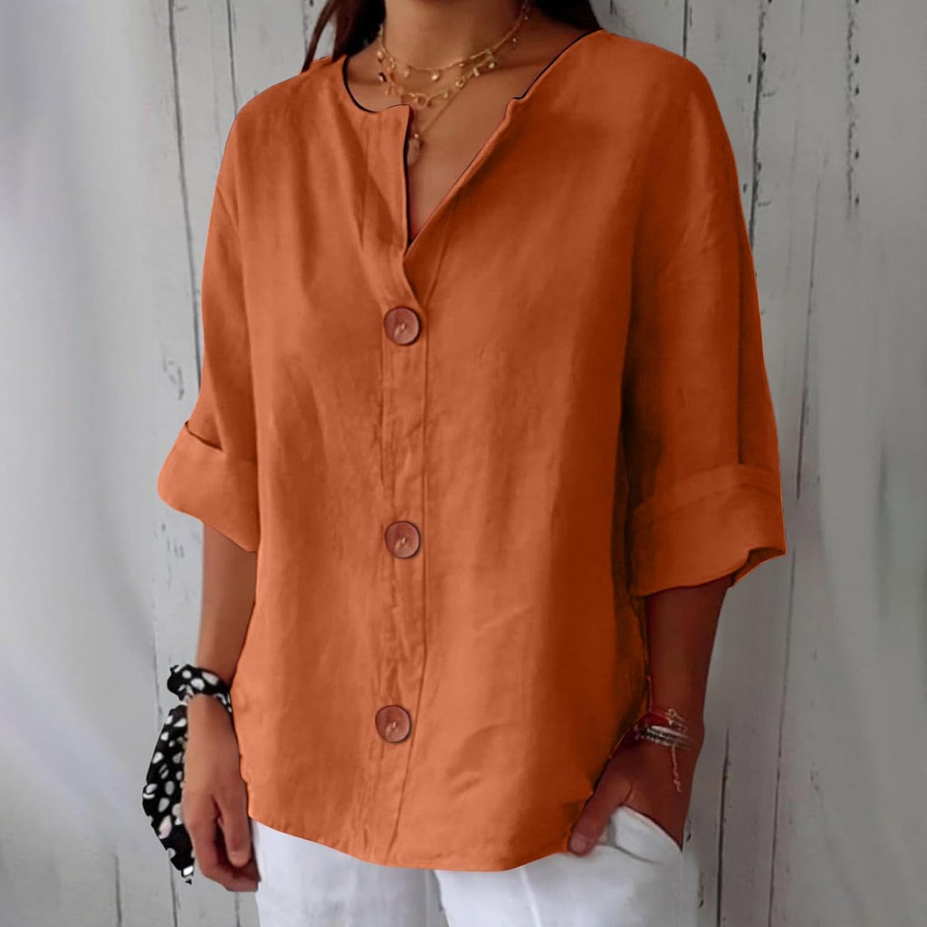Blouse en lin Noora - Maison Flavigny