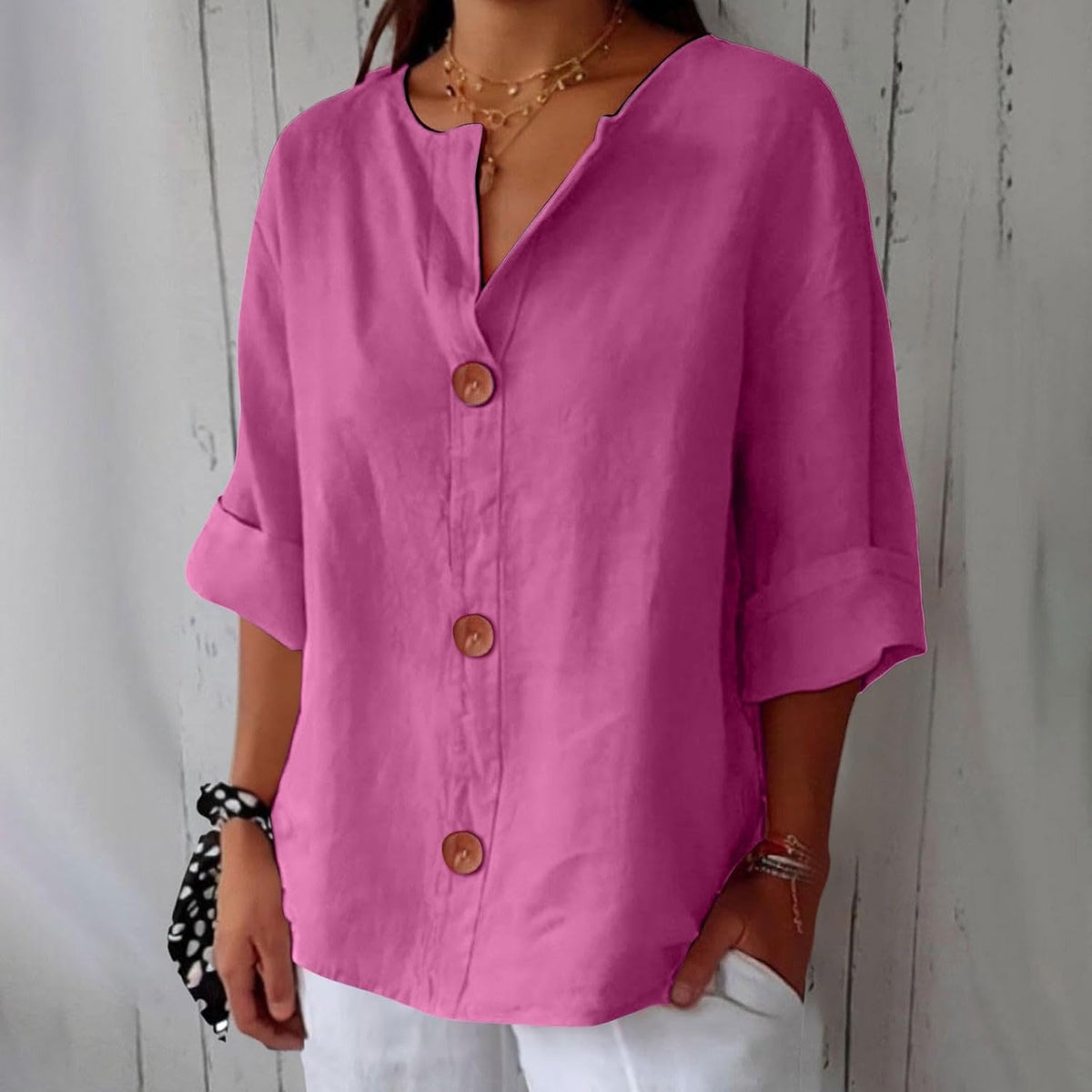 Blouse en lin Noora - Maison Flavigny