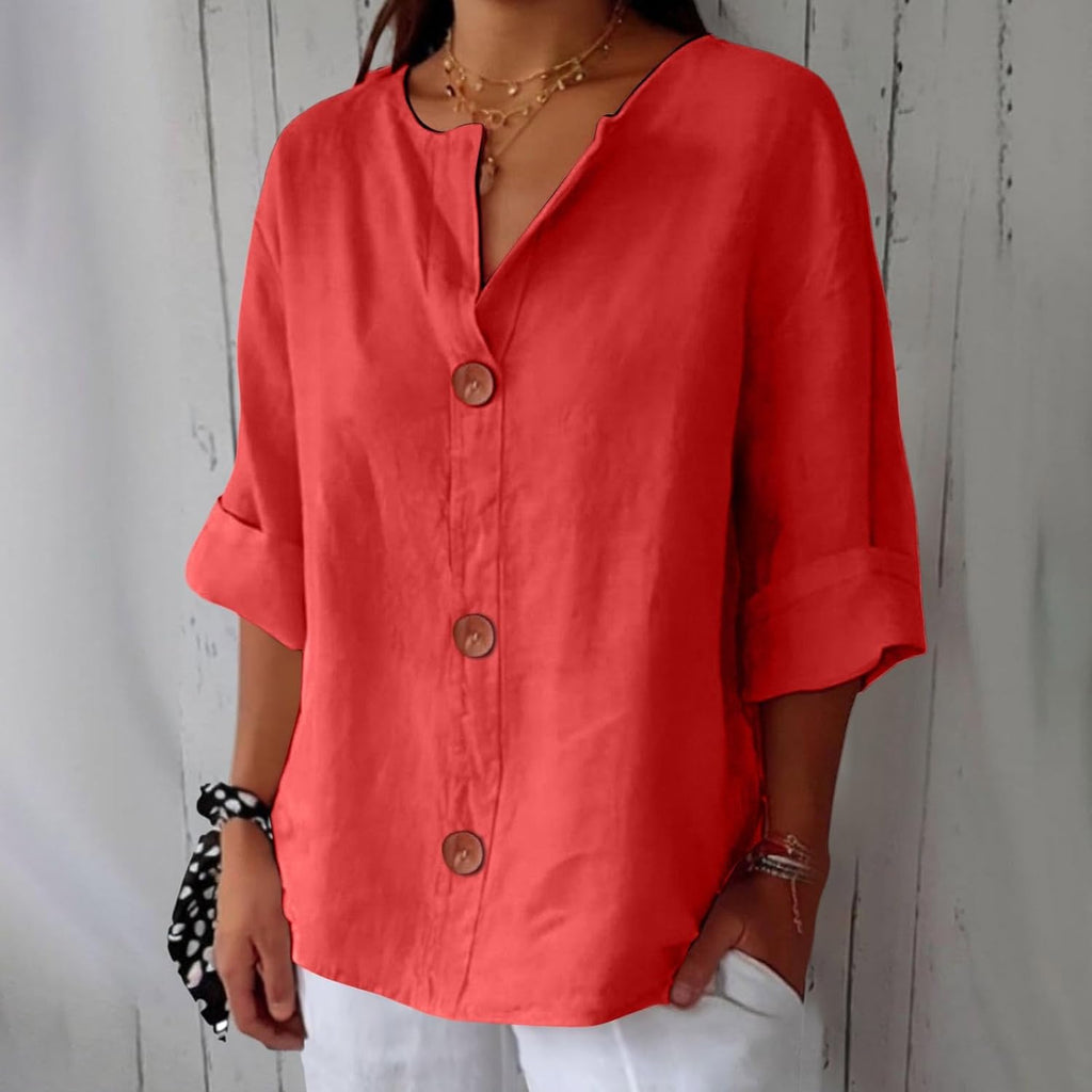 Blouse en lin Noora - Maison Flavigny