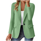 Blazer ajusté à la coupe à col cranté Miranda - Maison Flavigny
