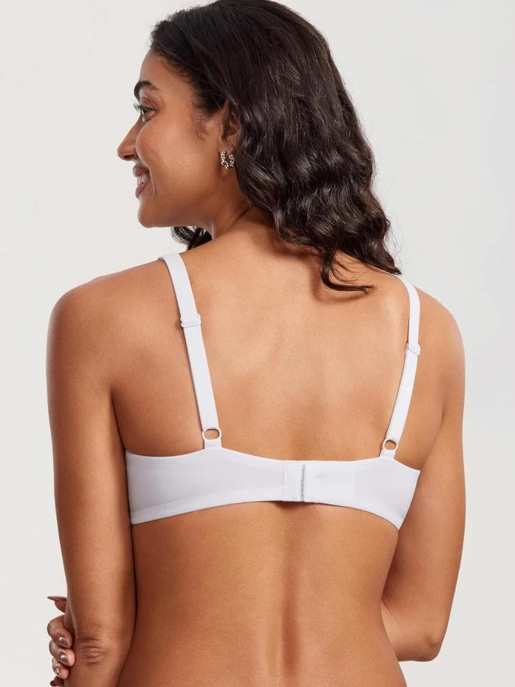 Soutien-gorge balconnet à armatures non doublé