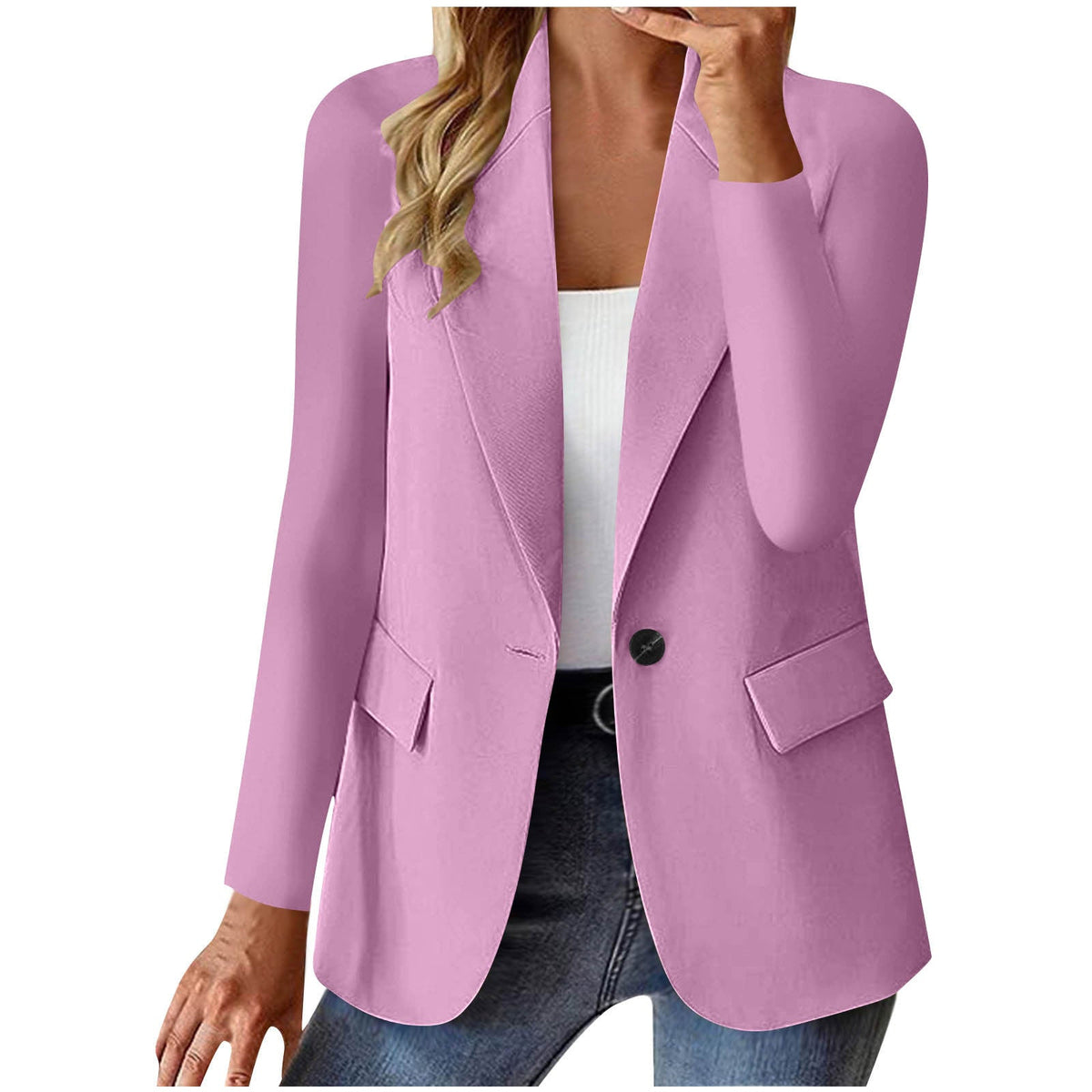 Blazer ajusté à la coupe à col cranté Miranda - Maison Flavigny