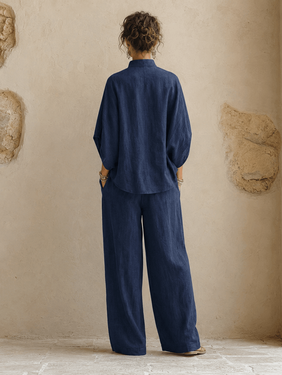 Pantalon large Maribel - Maison Flavigny