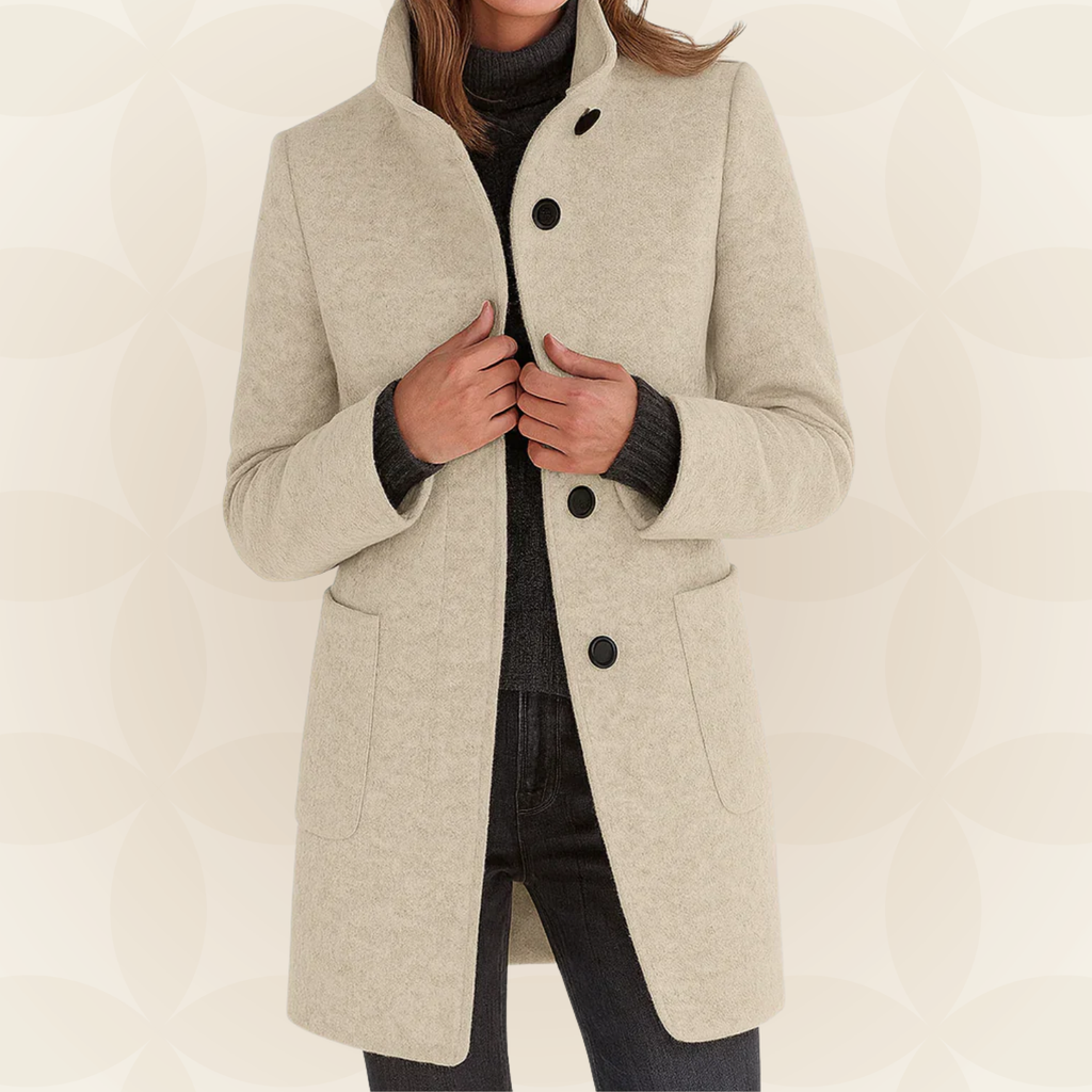 Veste à col montant Anna - Maison Flavigny