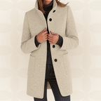 Veste à col montant Anna - Maison Flavigny