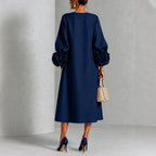 Robe midi fleurie Ivy - Maison Flavigny