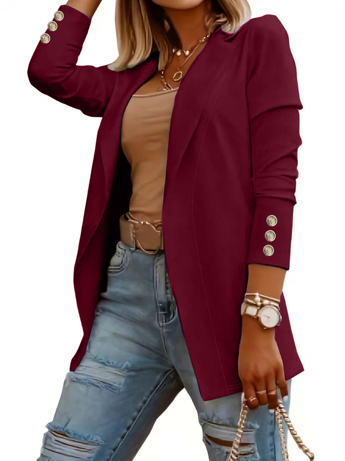 Blazer long Mckenna - Maison Flavigny