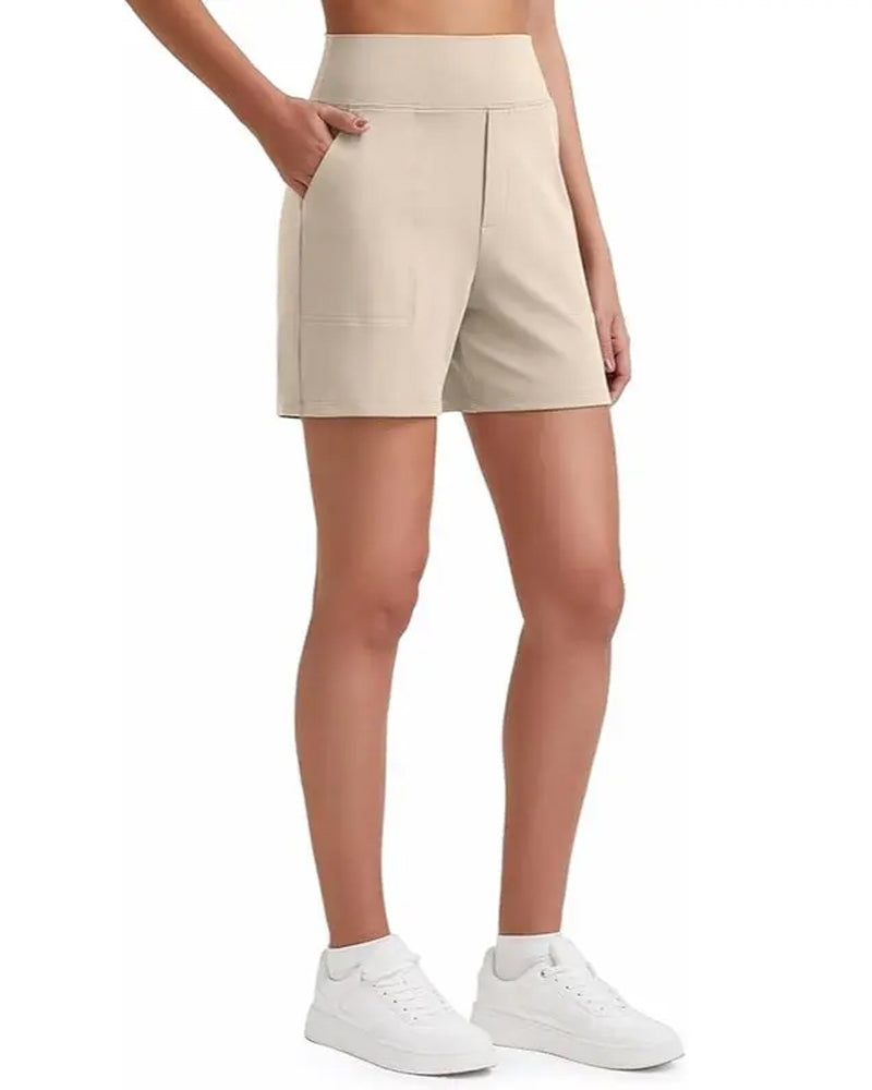 Short léger taille haute - Maison Flavigny