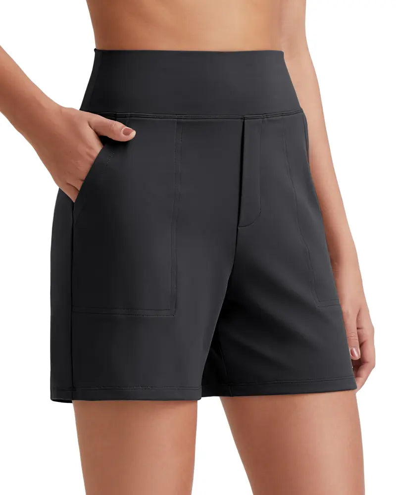 Short léger taille haute - Maison Flavigny