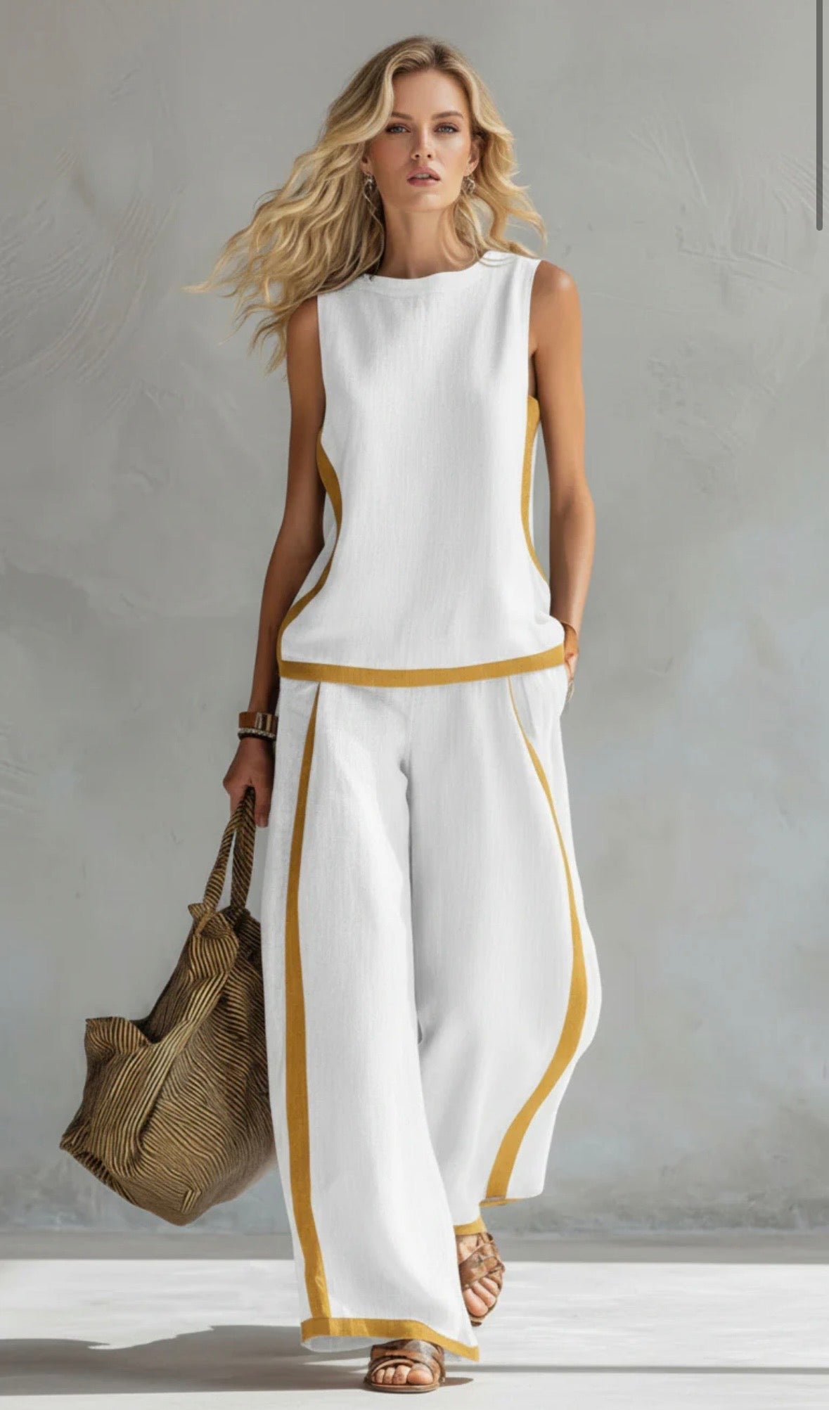 Gilet sans manches Marie - Maison Flavigny