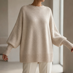 Pull oversize en maille Rachel - Maison Flavigny