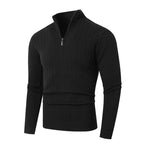 Pull torsadé à col montant - Maison Flavigny