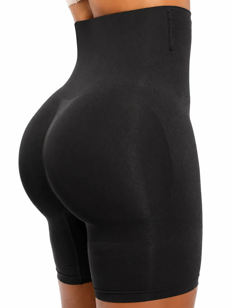 Short gainant sans coutures taille haute effet push-up