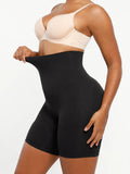 Short gainant sans coutures taille haute effet push-up