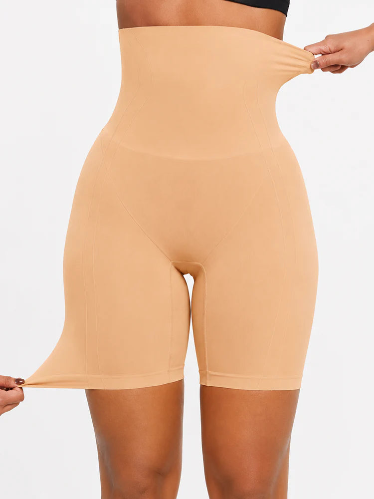 Short gainant sans coutures taille haute effet push-up
