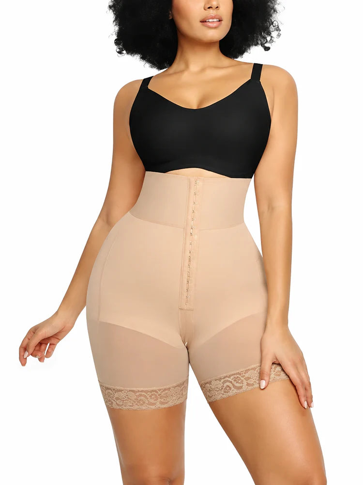 Short gainant sans coutures taille haute effet push-up