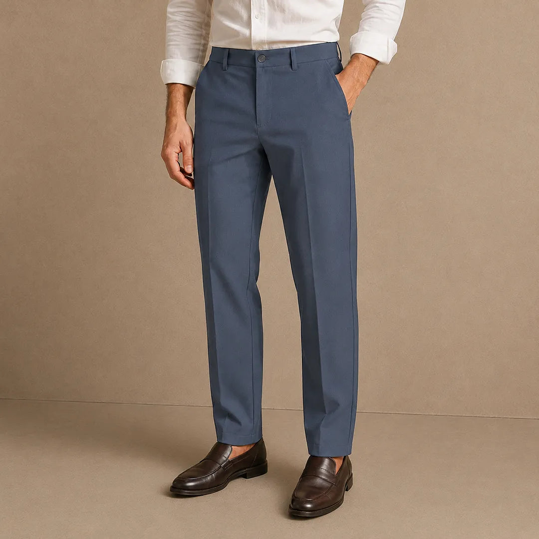 Pantalon ajusté à la coupe Comfort - Maison Flavigny