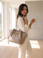 Sac cabas en cuir Chloé - Maison Flavigny