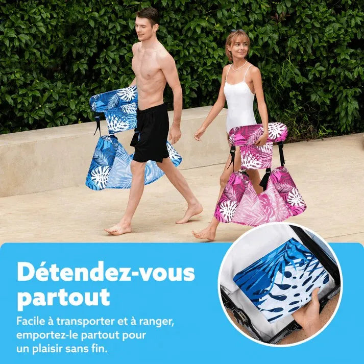 AquaDolce™ – Le Fauteuil Flottant Gonflable par Maison Flavigny