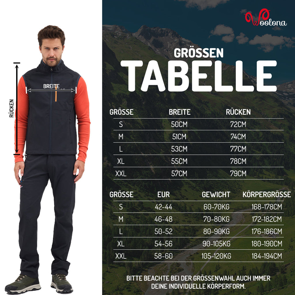 Gilet sans manches en laine mérinos Shield - Maison Flavigny