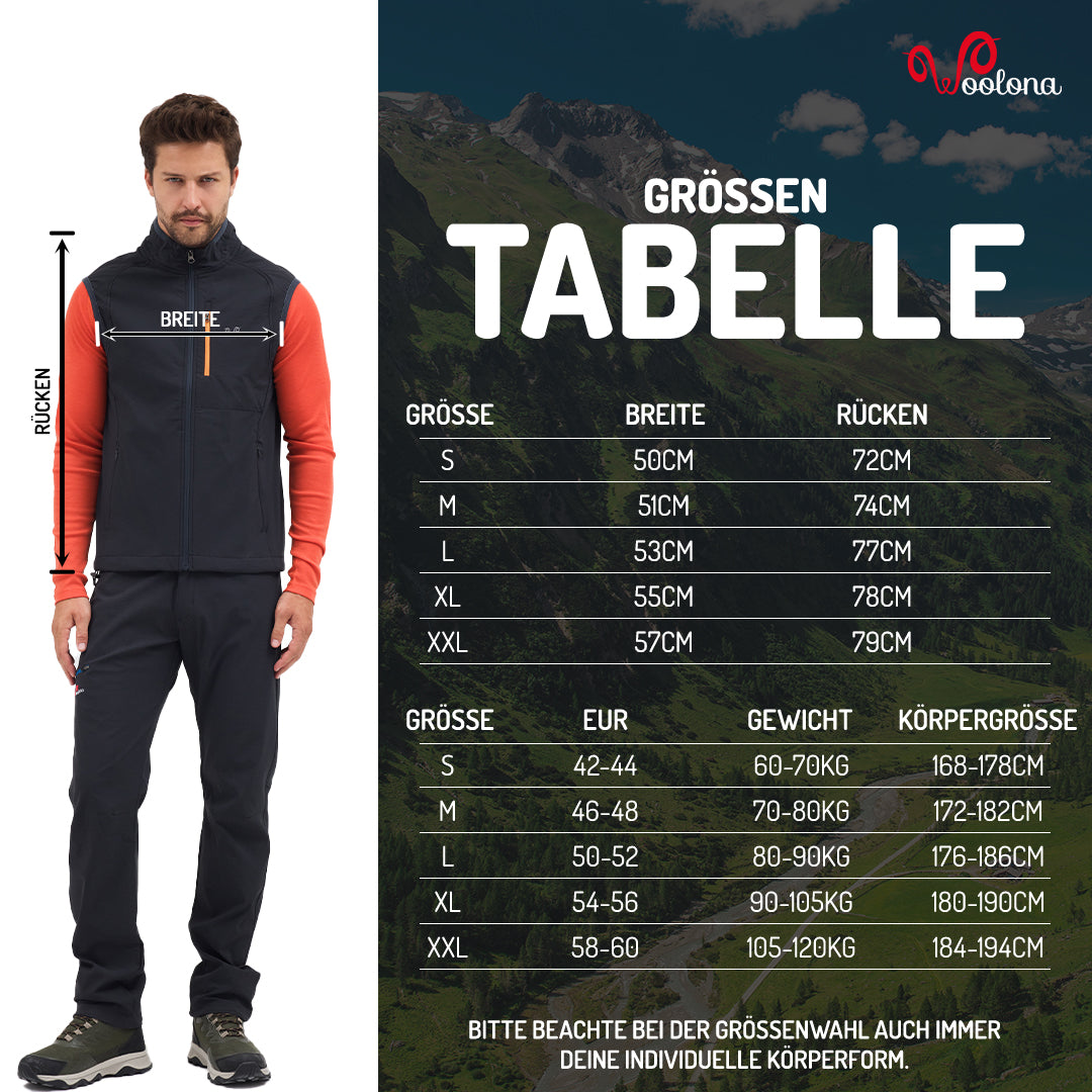 Gilet sans manches en laine mérinos Shield - Maison Flavigny