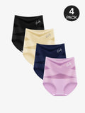 Lot de 4 strings taille haute en tulle