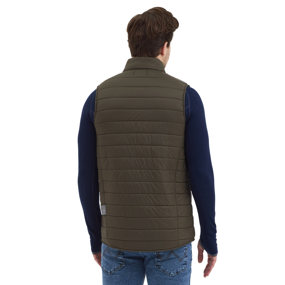 Gilet sans manches de marche en laine vierge - Maison Flavigny
