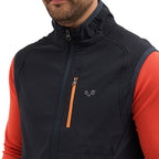 Gilet sans manches en laine mérinos Shield - Maison Flavigny