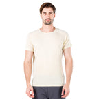 T-shirt à manches courtes en laine mérinos Berg - Maison Flavigny